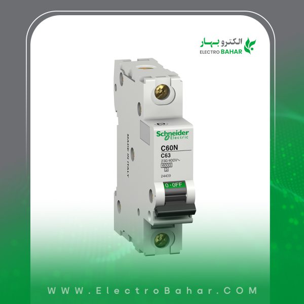کلید مينياتوری 1 پل 2 آمپر C60N تیپ C